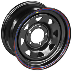 Диск Off-Road-Wheels Black 15x8 5x139.7 ET-40 DIA110.1 BLACK