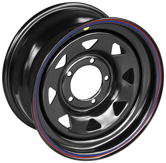 Диск Off-Road-Wheels Black 15x8 5x139.7 ET-25 DIA110.1 BLACK Диск Off-Road-Wheels Black 15x8 5x139.7 ET-25 DIA110.1 BLACK