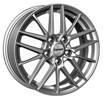 Диск Carwel Лача 16x6.5 5x114.3 ET38 DIA67.1 GR Диск Carwel Лача 16x6.5 5x114.3 ET38 DIA67.1 GR