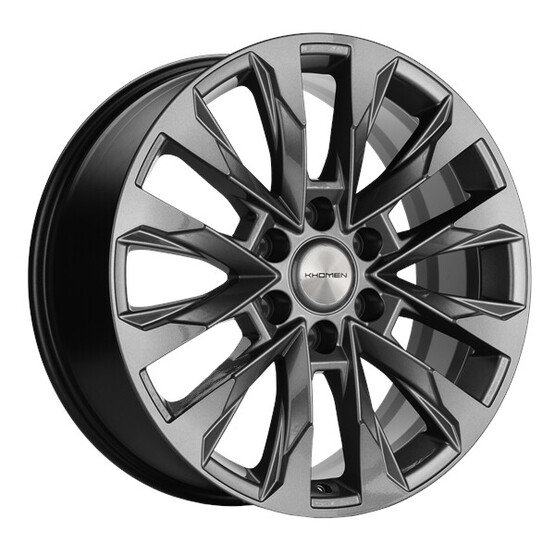 Диск Khomen 2010 20x8 6x139.7 ET38 DIA67.1 GRAY Диск Khomen 2010 20x8 6x139.7 ET38 DIA67.1 GRAY