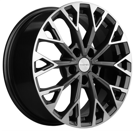 Диск Khomen Khw1718 17x7 5x114 ET40 DIA57 GRAY-FP Диск Khomen Khw1718 17x7 5x114 ET40 DIA57 GRAY-FP