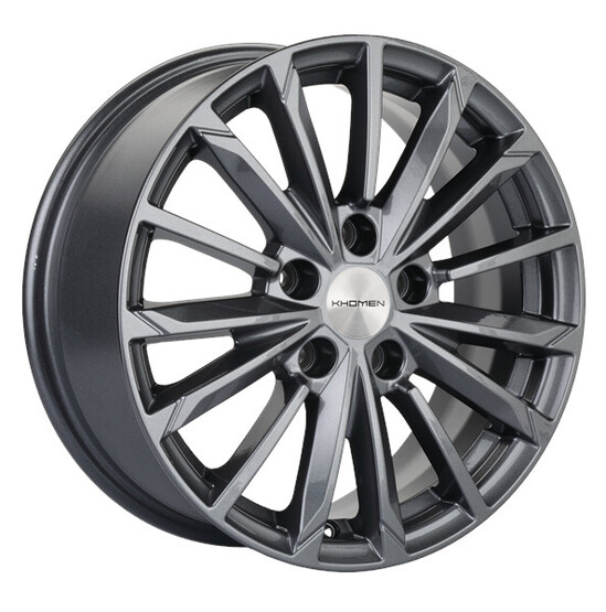 Диск Khomen 1611 16x6.5 5x114.3 ET50 DIA67.1 GRAY Диск Khomen 1611 16x6.5 5x114.3 ET50 DIA67.1 GRAY