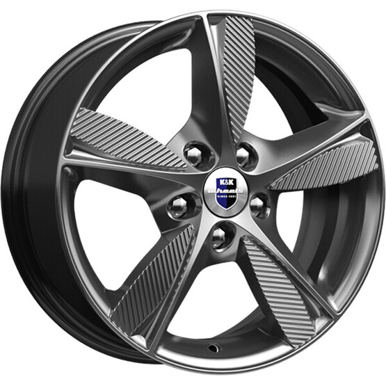 Диск K&K Кинезис 16x6.5 5x108 ET43 DIA65.1 ДАРК ПЛАТИНУМ Диск K&K Кинезис 16x6.5 5x108 ET43 DIA65.1 ДАРК ПЛАТИНУМ