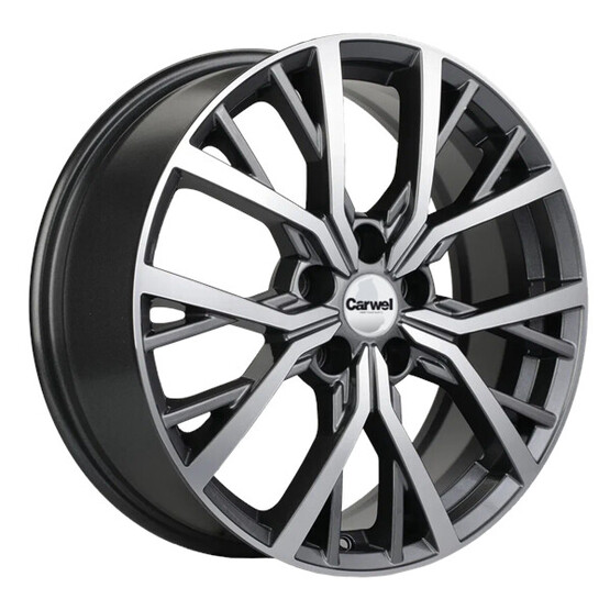 Диск Carwel Тур 1806 18x7 5x114.3 ET48.5 DIA67.1 AGR Диск Carwel Тур 1806 18x7 5x114.3 ET48.5 DIA67.1 AGR