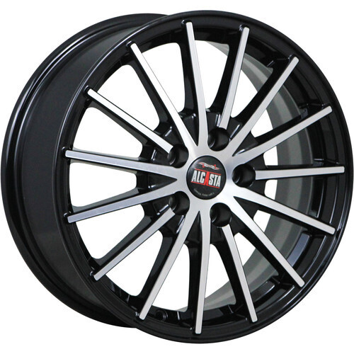 Диск Alcasta M60 17x7 5x114.3 ET45 DIA66.1 BKF Диск Alcasta M60 17x7 5x114.3 ET45 DIA66.1 BKF