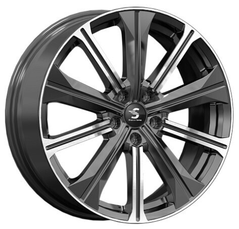 Диск Premium Series Кр013 19x7 5x108 ET45 DIA60.1 DIAMOND BLACK GRIS Диск Premium Series Кр013 19x7 5x108 ET45 DIA60.1 DIAMOND BLACK GRIS