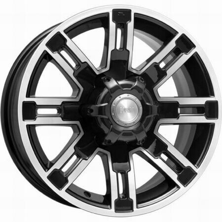 Диск K&K Полюс 16x7.5 6x139.7 ET30 DIA100.1 АЛМАЗ ЧЕРНЫЙ