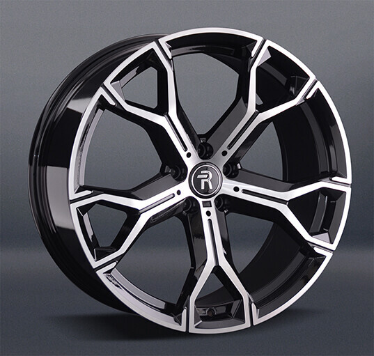 Диск Replay B135 22x9.5 5x112 ET37 DIA66.6 BKF Диск Replay B135 22x9.5 5x112 ET37 DIA66.6 BKF