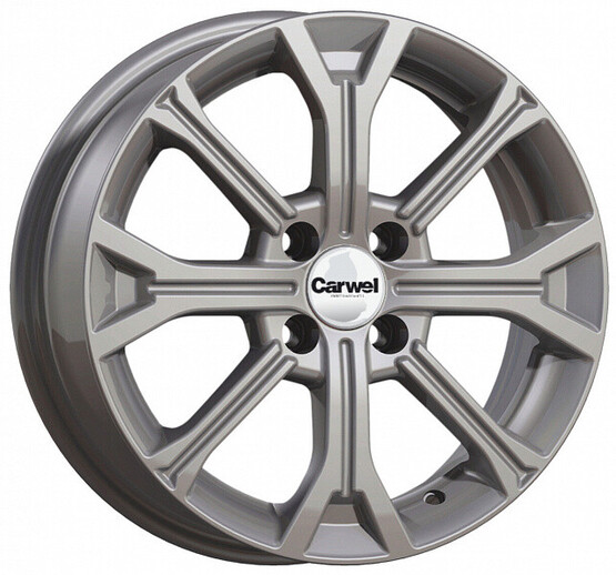 Диск Carwel Кизи 198 15x6 4x100 ET40 DIA60.1 SB Диск Carwel Кизи 198 15x6 4x100 ET40 DIA60.1 SB