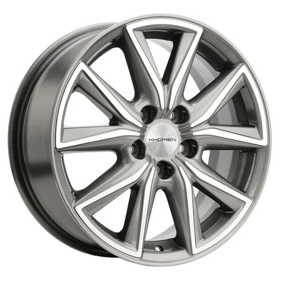 Диск Khomen 1706 17x7 5x114.3 ET45 DIA60.1 GMF Диск Khomen 1706 17x7 5x114.3 ET45 DIA60.1 GMF