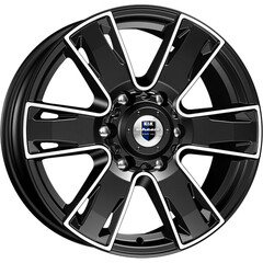 Диск K&K Севенна 17x7 6x139.7 ET30 DIA106.1 АЛМАЗ ЧЕРНЫЙ