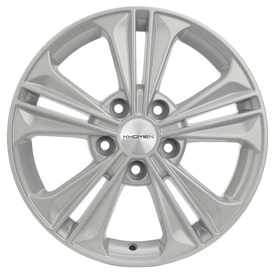 Диск Khomen 1603 16x6 5x112 ET50 DIA57.1 F-SILVER Диск Khomen 1603 16x6 5x112 ET50 DIA57.1 F-SILVER
