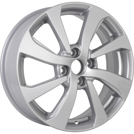 Диск Kdw Kd1640 16x6 4x100 ET37 DIA60.1 SILVER_PAINTED