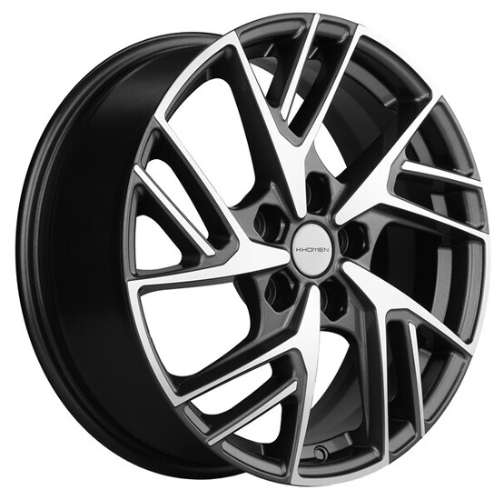 Диск Khomen 1722 17x6.5 5x114.3 ET45 DIA67.1 GRAY-FP