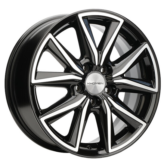 Диск Khomen 1706 17x7 5x114.3 ET50 DIA67.1 BLACK-FP