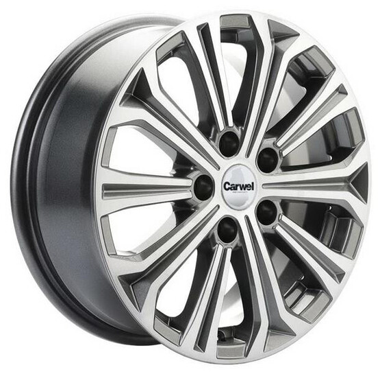 Диск Carwel Кудро 1610 16x6.5 5x114.3 ET41 DIA67.1 AGR Диск Carwel Кудро 1610 16x6.5 5x114.3 ET41 DIA67.1 AGR