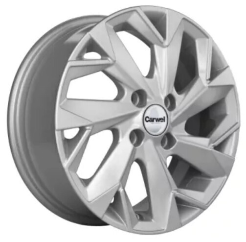 Диск Carwel Вага 1402 14x5 4x100 ET43 DIA67 SLT Диск Carwel Вага 1402 14x5 4x100 ET43 DIA67 SLT