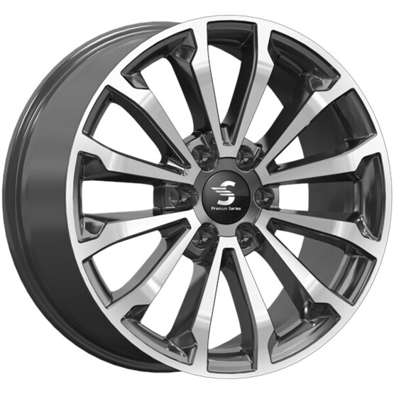 Диск Premium Series Кр006 20x8.5 6x139.7 ET33 DIA100.1 DIAMOND BLACK GRIS Диск Premium Series Кр006 20x8.5 6x139.7 ET33 DIA100.1 DIAMOND BLACK GRIS