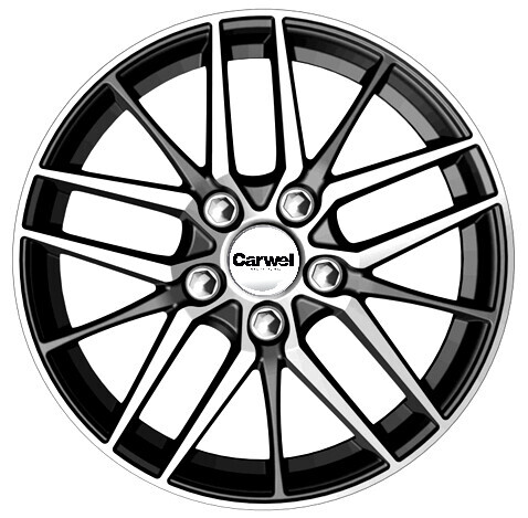 Диск Carwel Лача 16x6.5 5x114.3 ET38 DIA67.1 AB Диск Carwel Лача 16x6.5 5x114.3 ET38 DIA67.1 AB