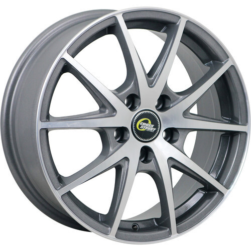 Диск Cross Street Сr-17 16x6.5 5x114.3 ET46 DIA67.1 GMF Диск Cross Street Сr-17 16x6.5 5x114.3 ET46 DIA67.1 GMF