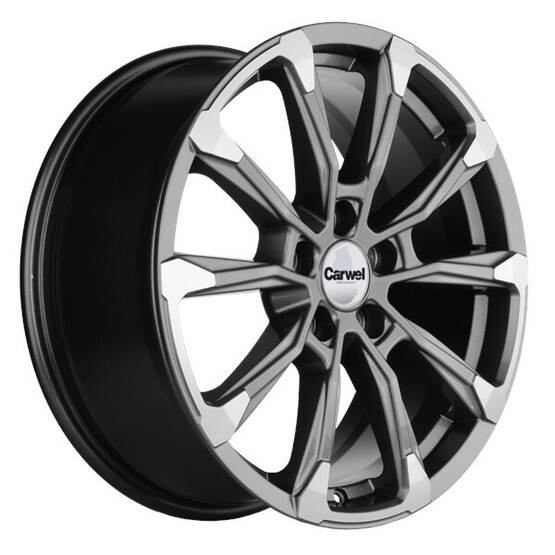 Диск Carwel Ишим 1808 18x7.5 5x108 ET40 DIA54.1 AGR Диск Carwel Ишим 1808 18x7.5 5x108 ET40 DIA54.1 AGR