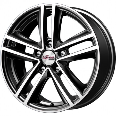Диск Ifree Катар 16x6.5 5x108 ET40 DIA67.1 БЛЭК ДЖЕК Диск Ifree Катар 16x6.5 5x108 ET40 DIA67.1 БЛЭК ДЖЕК