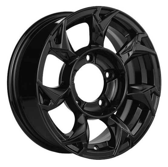 Диск Khomen 1505 15x5.5 5x139.7 ET5 DIA98 BLACK Диск Khomen 1505 15x5.5 5x139.7 ET5 DIA98 BLACK