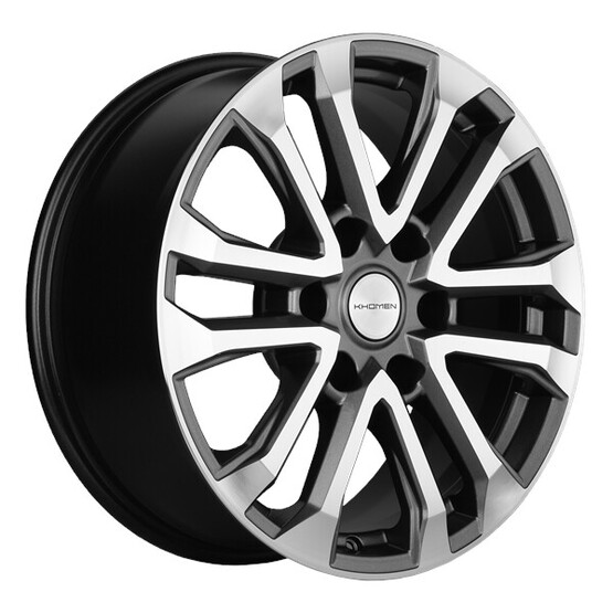 Диск Khomen 1805 18x7.5 6x139.7 ET25 DIA106.1 GRAY-FP Диск Khomen 1805 18x7.5 6x139.7 ET25 DIA106.1 GRAY-FP