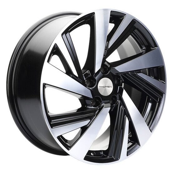 Диск Khomen 1801 18x7.5 5x114.3 ET45 DIA67.1 BLACK-FP Диск Khomen 1801 18x7.5 5x114.3 ET45 DIA67.1 BLACK-FP