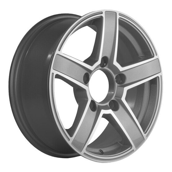 Диск Khomen 1614 16x6.5 5x139.7 ET35 DIA98.5 F-SILVER-FP Диск Khomen 1614 16x6.5 5x139.7 ET35 DIA98.5 F-SILVER-FP