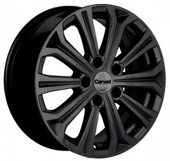 Диск Carwel Кудро 1610 16x6 5x114 ET46 DIA67 BL Диск Carwel Кудро 1610 16x6 5x114 ET46 DIA67 BL