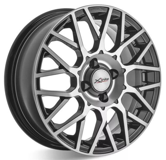 Диск X'trike X-132 15x6 4x100 ET46 DIA54.1 BK/FP