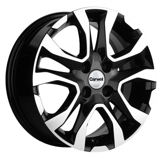 Диск Carwel Тобол 1503 15x6 4x100 ET50 DIA60.1 BL Диск Carwel Тобол 1503 15x6 4x100 ET50 DIA60.1 BL