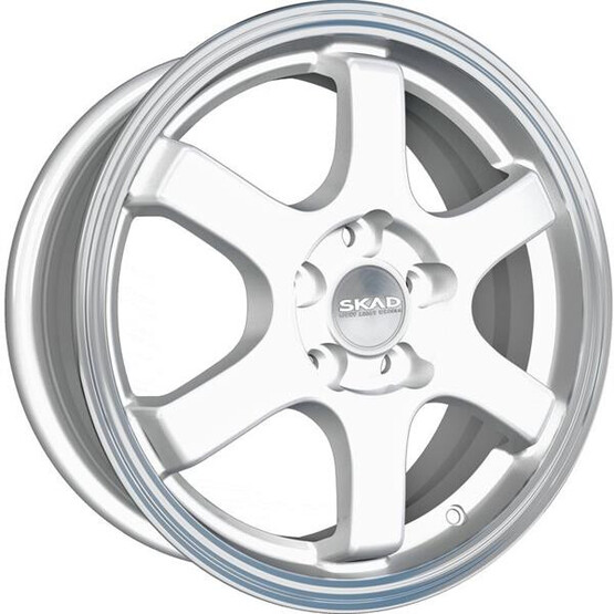 Диск Скад Киото 15x6 4x100 ET40 DIA60.1 АЛМАЗ БЕЛЫЙ Диск Скад Киото 15x6 4x100 ET40 DIA60.1 АЛМАЗ БЕЛЫЙ