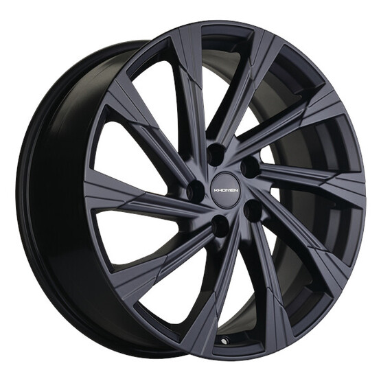 Диск Khomen 1901 19x7.5 5x108 ET46 DIA63.3 BLACK MATT Диск Khomen 1901 19x7.5 5x108 ET46 DIA63.3 BLACK MATT
