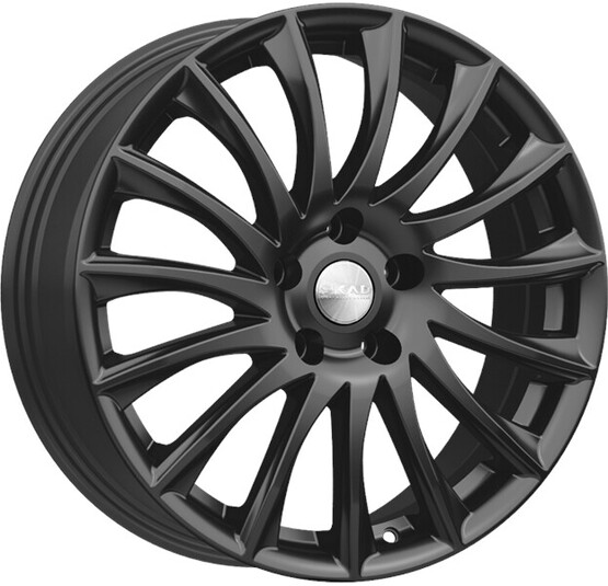 Диск Скад Валенсия 18x7 5x114.3 ET38 DIA67.1 ЧЁРНЫЙ БАРХАТ Диск Скад Валенсия 18x7 5x114.3 ET38 DIA67.1 ЧЁРНЫЙ БАРХАТ