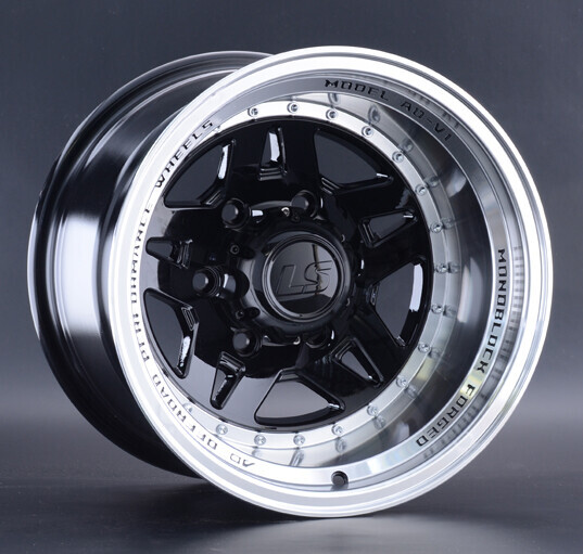 Диск Ls Wheels Ls 878 15x10 6x139.7 ET-44 DIA106.1 BKL Диск Ls Wheels Ls 878 15x10 6x139.7 ET-44 DIA106.1 BKL