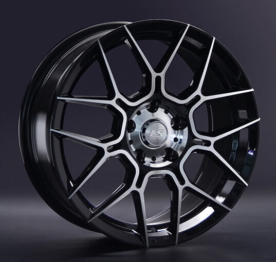 Диск Ls Wheels Ls1265 18x8 5x114.3 ET45 DIA67.1 BKF Диск Ls Wheels Ls1265 18x8 5x114.3 ET45 DIA67.1 BKF