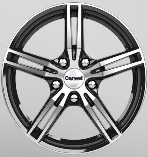 Диск Carwel Баруй 16x6.5 5x114.3 ET50 DIA66.1 AB Диск Carwel Баруй 16x6.5 5x114.3 ET50 DIA66.1 AB