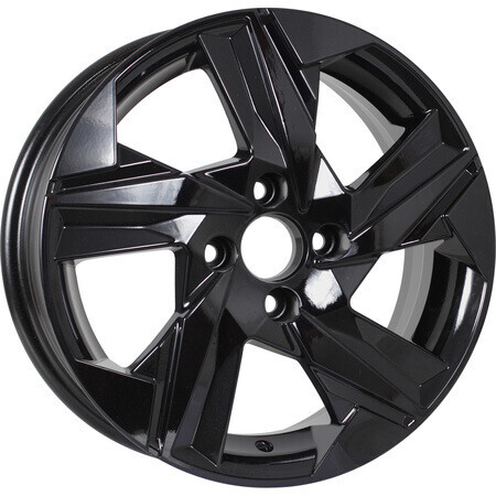 Диск Kdw Kd1520 15x6 4x100 ET46 DIA60.1 BLACK_PAINTED Диск Kdw Kd1520 15x6 4x100 ET46 DIA60.1 BLACK_PAINTED