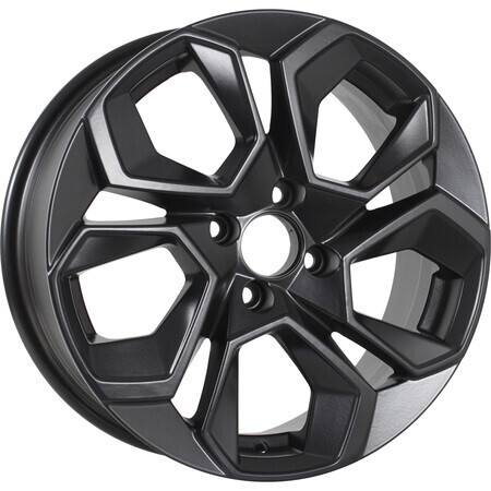 Диск Kdw Kd1620 16x6.5 4x100 ET45 DIA60.1 MATT_BLACK_PAINTED Диск Kdw Kd1620 16x6.5 4x100 ET45 DIA60.1 MATT_BLACK_PAINTED