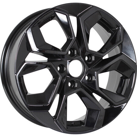 Диск Kdw Kd1620 16x6.5 5x114.3 ET45 DIA67.1 BLACK_PAINTED Диск Kdw Kd1620 16x6.5 5x114.3 ET45 DIA67.1 BLACK_PAINTED