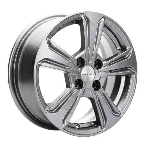 Диск Khomen 1502 15x6 4x100 ET50 DIA60.1 GRAY Диск Khomen 1502 15x6 4x100 ET50 DIA60.1 GRAY