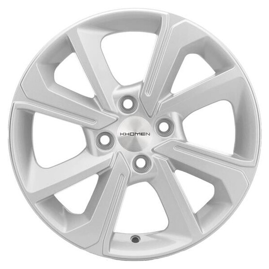 Диск Khomen 1501 15x6 4x100 ET46 DIA54.1 SILVER Диск Khomen 1501 15x6 4x100 ET46 DIA54.1 SILVER