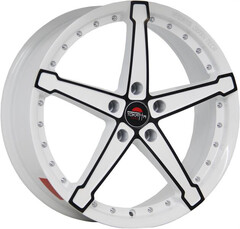 Диск Yokatta Model-10 18x8 5x112 ET39 DIA66.6 W+B Диск Yokatta Model-10 18x8 5x112 ET39 DIA66.6 W+B