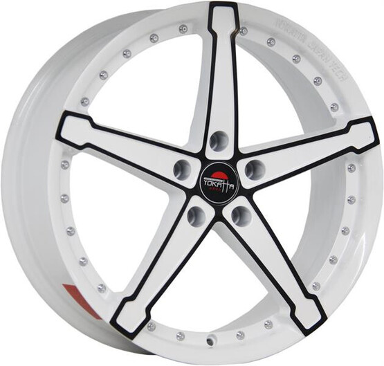 Диск Yokatta Model-10 18x8 5x112 ET39 DIA66.6 W+B Диск Yokatta Model-10 18x8 5x112 ET39 DIA66.6 W+B