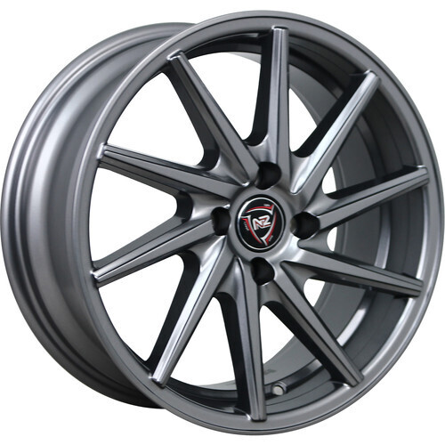 Диск Nz H-03 (Left) 17x7.5 4x100 ET35 DIA60.1 GRAPHITE Диск Nz H-03 (Left) 17x7.5 4x100 ET35 DIA60.1 GRAPHITE