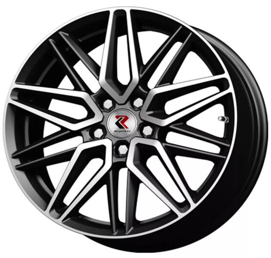 Диск Replikey B233 18x7 5x108 ET38 DIA54.1 BK/FP Диск Replikey B233 18x7 5x108 ET38 DIA54.1 BK/FP