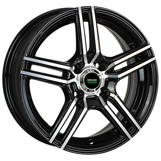 Диск Megami Mgm-1 15x6 4x100 ET36 DIA60.1 BK/FP
