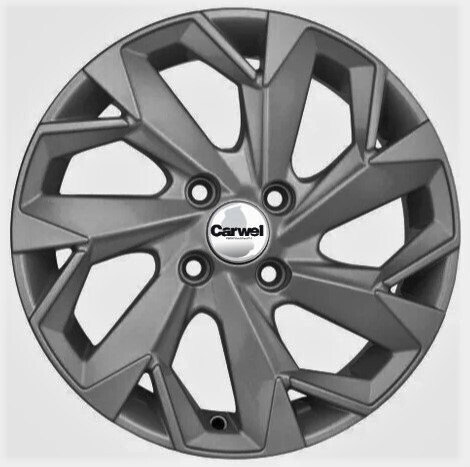 Диск Carwel Ильмень 1508 15x6 4x100 ET40 DIA60.1 GRT Диск Carwel Ильмень 1508 15x6 4x100 ET40 DIA60.1 GRT